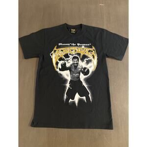 Vintage Clothesline Manny Pacquiao Boxing Shirt Mens Medium  MP Logo VTG Pacman